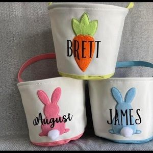 Personalized Easter baskets 🐣